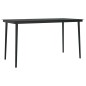 vidaXL Juego de comedor de jardín 7 piezas con cojines gris vidaXL Juego de comedor de jardín 7 piezas con cojines gris