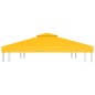 vidaXL Toldo de cenador 2 niveles 310 g/m² 4x3 m amarillo vidaXL Toldo de cenador 2 niveles 310 g/m² 4x3 m amarillo