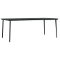 vidaXL Set comedor de jardín 7 pzas y cojines ratán sintético y vidrio vidaXL Set comedor de jardín 7 pzas y cojines ratán sintético y vidrio