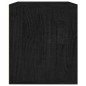 vidaXL Muebles para TV 3 piezas madera maciza de pino negro vidaXL Muebles para TV 3 piezas madera maciza de pino negro