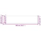 vidaXL Toldo lateral retráctil para patio crema 140x600 cm vidaXL Toldo lateral retráctil para patio crema 140x600 cm