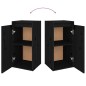 vidaXL Muebles para TV 6 piezas madera maciza de pino negro vidaXL Muebles para TV 6 piezas madera maciza de pino negro
