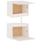 vidaXL Muebles para TV 7 piezas madera maciza de pino blanco