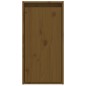 vidaXL Muebles para TV 6 piezas madera maciza de pino marrón miel