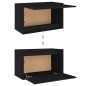 vidaXL Muebles para TV 5 piezas madera maciza de pino negro vidaXL Muebles para TV 5 piezas madera maciza de pino negro