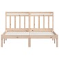 vidaXL Estructura de cama de madera maciza 150x200 cm vidaXL Estructura de cama de madera maciza 150x200 cm
