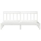 vidaXL Estructura de cama madera maciza de pino blanco 200x200 cm vidaXL Estructura de cama madera maciza de pino blanco 200x200 cm