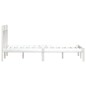 vidaXL Estructura de cama madera maciza de pino blanco 200x200 cm vidaXL Estructura de cama madera maciza de pino blanco 200x200 cm