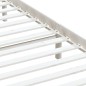 vidaXL Estructura de cama madera maciza de pino blanco 200x200 cm vidaXL Estructura de cama madera maciza de pino blanco 200x200 cm