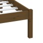 vidaXL Estructura de cama madera maciza de pino marrón miel 200x200 cm vidaXL Estructura de cama madera maciza de pino marrón miel 200x200 cm