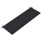 vidaXL Banco Batavia con cojín antracita madera maciza de teca 150 cm vidaXL Banco Batavia con cojín antracita madera maciza de teca 150 cm