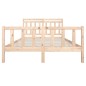 vidaXL Estructura de cama de madera maciza 160x200 cm vidaXL Estructura de cama de madera maciza 160x200 cm
