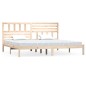 vidaXL Estructura de cama de madera maciza de pino 200x200 cm vidaXL Estructura de cama de madera maciza de pino 200x200 cm