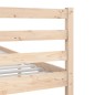 vidaXL Estructura de cama madera maciza 140x200 cm vidaXL Estructura de cama madera maciza 140x200 cm