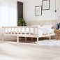 vidaXL Estructura de cama de madera maciza 200x200 cm vidaXL Estructura de cama de madera maciza 200x200 cm