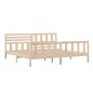 vidaXL Estructura de cama de madera maciza 200x200 cm vidaXL Estructura de cama de madera maciza 200x200 cm