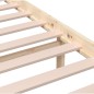 vidaXL Estructura de cama de madera maciza 200x200 cm vidaXL Estructura de cama de madera maciza 200x200 cm