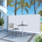 vidaXL Toldo lateral retráctil de jardín crema 140x300 cm vidaXL Toldo lateral retráctil de jardín crema 140x300 cm
