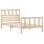 vidaXL Estructura de cama madera maciza 90x200 cm vidaXL Estructura de cama madera maciza 90x200 cm