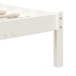 vidaXL Estructura de cama madera maciza blanco 90x190 cm vidaXL Estructura de cama madera maciza blanco 90x190 cm