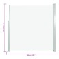 vidaXL Toldo lateral retráctil de jardín crema 140x300 cm vidaXL Toldo lateral retráctil de jardín crema 140x300 cm