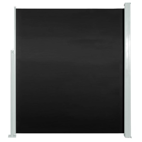 vidaXL Toldo lateral de jardín o terraza 160x300 cm negro 