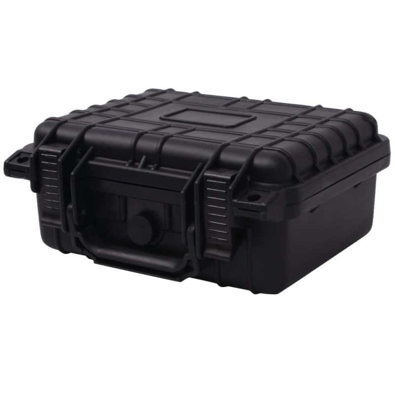 vidaXL Maletín protector de equipo negro 27x24,6x12,4 cm vidaXL Maletín protector de equipo negro 27x24,6x12,4 cm