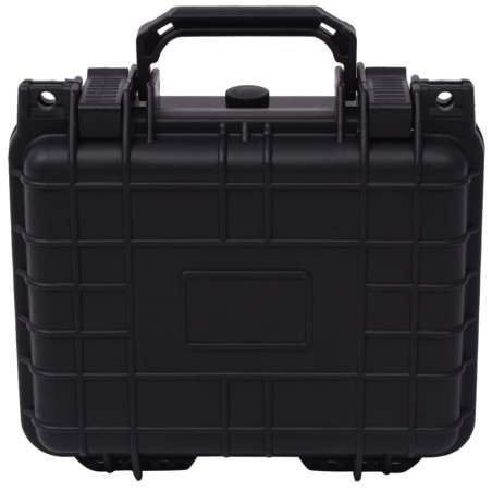 vidaXL Maletín protector de equipo negro 27x24,6x12,4 cm