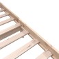 vidaXL Estructura de cama madera maciza de pino 150x200 cm vidaXL Estructura de cama madera maciza de pino 150x200 cm