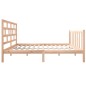 vidaXL Estructura de cama madera maciza de pino 120x190 cm vidaXL Estructura de cama madera maciza de pino 120x190 cm