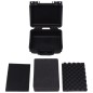 vidaXL Maletín protector de equipo negro 27x24,6x12,4 cm vidaXL Maletín protector de equipo negro 27x24,6x12,4 cm