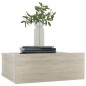 vidaXL Mesitas de noche flotantes 2 uds contrachapada roble 40x30x15cm vidaXL Mesitas de noche flotantes 2 uds contrachapada roble 40x30x15cm