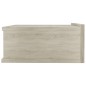 vidaXL Mesitas de noche flotantes 2 uds contrachapada roble 40x30x15cm vidaXL Mesitas de noche flotantes 2 uds contrachapada roble 40x30x15cm