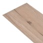 vidaXL Lamas para suelo PVC autoadhesivas 5,02m² 2mm roble marrón vidaXL Lamas para suelo PVC autoadhesivas 5,02m² 2mm roble marrón