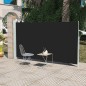 vidaXL Toldo lateral retráctil de jardín negro160x300 cm vidaXL Toldo lateral retráctil de jardín negro160x300 cm