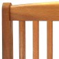 vidaXL Sillas de jardín plegables 4 unidades madera maciza de acacia 