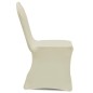vidaXL Funda de silla elástica crema 30 unidades vidaXL Funda de silla elástica crema 30 unidades