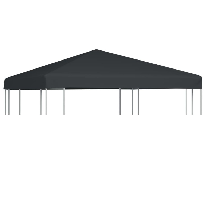 vidaXL Toldo de cenador 310 g/m² 3x3 m gris vidaXL Toldo de cenador 310 g/m² 3x3 m gris