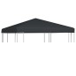 vidaXL Toldo de cenador 310 g/m² 3x3 m gris vidaXL Toldo de cenador 310 g/m² 3x3 m gris