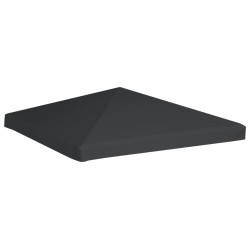 vidaXL Toldo de cenador 310 g/m² 3x3 m gris