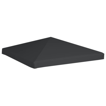 vidaXL Toldo de cenador 310 g/m² 3x3 m gris