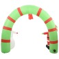 vidaXL Arco de Navidad inflable Papá Noel y muñeco de nieve LED 223 cm vidaXL Arco de Navidad inflable Papá Noel y muñeco de nieve LED 223 cm