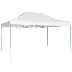 vidaXL Carpa plegable profesional acero blanco 3x4 m