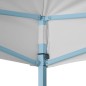 vidaXL Carpa plegable profesional acero blanco 3x4 m vidaXL Carpa plegable profesional acero blanco 3x4 m