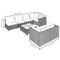 vidaXL Set sofás de jardín 8 piezas y cojines ratán sintético marrón vidaXL Set sofás de jardín 8 piezas y cojines ratán sintético marrón