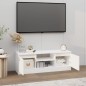 vidaXL Mueble de TV con puerta blanco 102x30x36 cm
