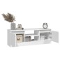 vidaXL Mueble de TV con puerta blanco 102x30x36 cm