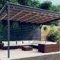 vidaXL Set muebles de jardín 11 pzas y cojines ratán sintético marrón vidaXL Set muebles de jardín 11 pzas y cojines ratán sintético marrón