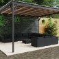 vidaXL Set de muebles de jardín 12 pzas cojines ratán sintético negro vidaXL Set de muebles de jardín 12 pzas cojines ratán sintético negro