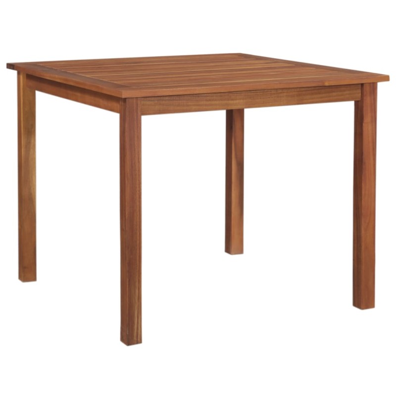 vidaXL Mesa de jardín madera maciza de acacia 85x85x74 cm vidaXL Mesa de jardín madera maciza de acacia 85x85x74 cm